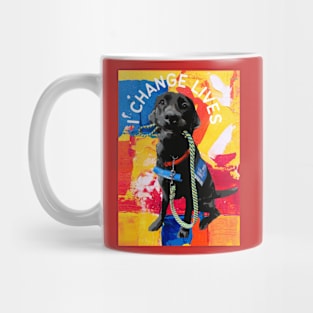 Black Lab Changes Lives Mug